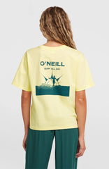 O’Neill Boxy Back Print T-Shirt Rainforest Dew