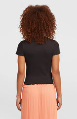 O'Neill Rib T-Shirt Black Out