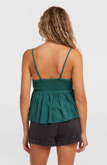 Reeta Woven Top Botanical Heat