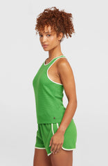 O'Riginals Waffle Tank Top Grass
