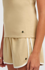 O'Riginals Waffle Tank Top Cocoa Sand