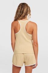 O'Riginals Waffle Tank Top Cocoa Sand