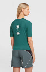 O'Neill Hybrid Polygiene UPF 50+ T-Shirt Botanical Heat