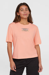 Summer Musthaves Back Print T-Shirt Coral Pop