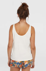 Luana Graphic Tank Top Snow White