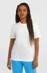 Essentials Script T-Shirt Snow White