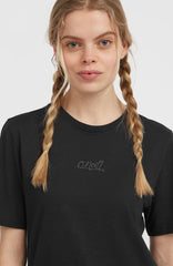 Essentials Script T-Shirt Black Out