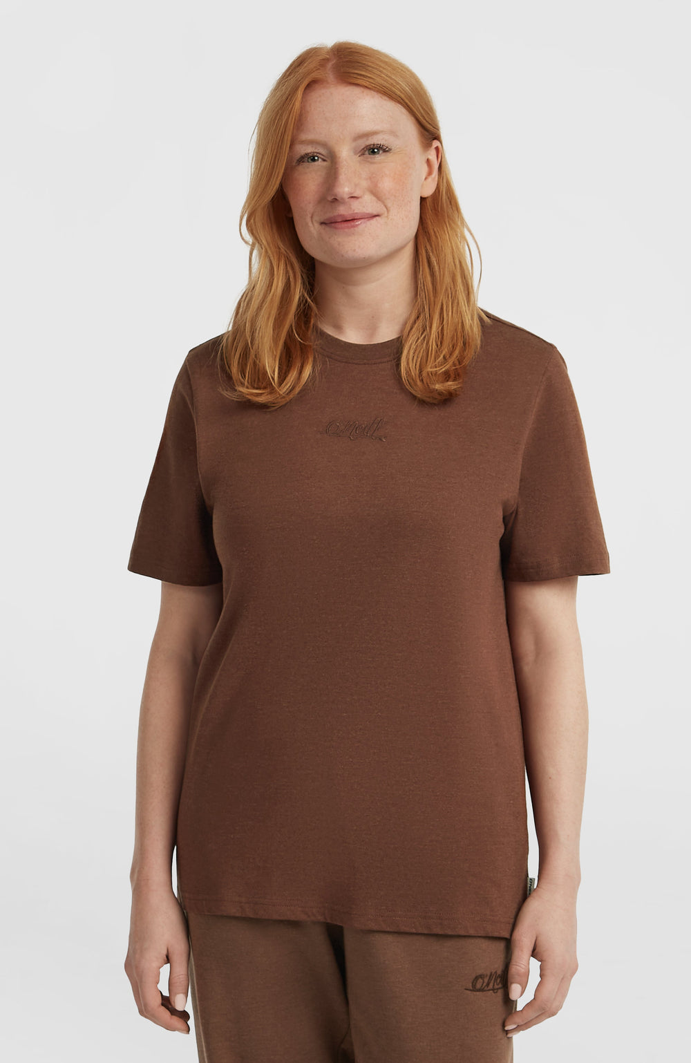 Essentials Script T-Shirt Hazel Spice