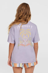 Beach Vintage T-Shirt Purple Gleam