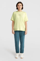Back Graphic T-Shirt Lime Wash