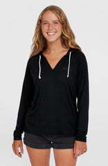 Essentials Long Sleeve Hoodie Black Out