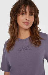 Essentials Script T-Shirt Storm
