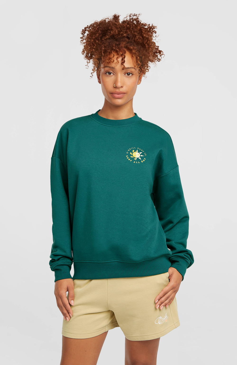 Summer Musthave Crewneck Sweatshirt Botanical Heat