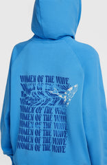 Women Of The Wave Hoodie Blue Booth