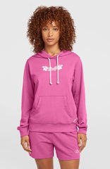 Essentials Script Hoodie Electric Fuschia