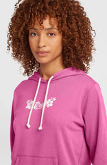Essentials Script Hoodie Electric Fuschia