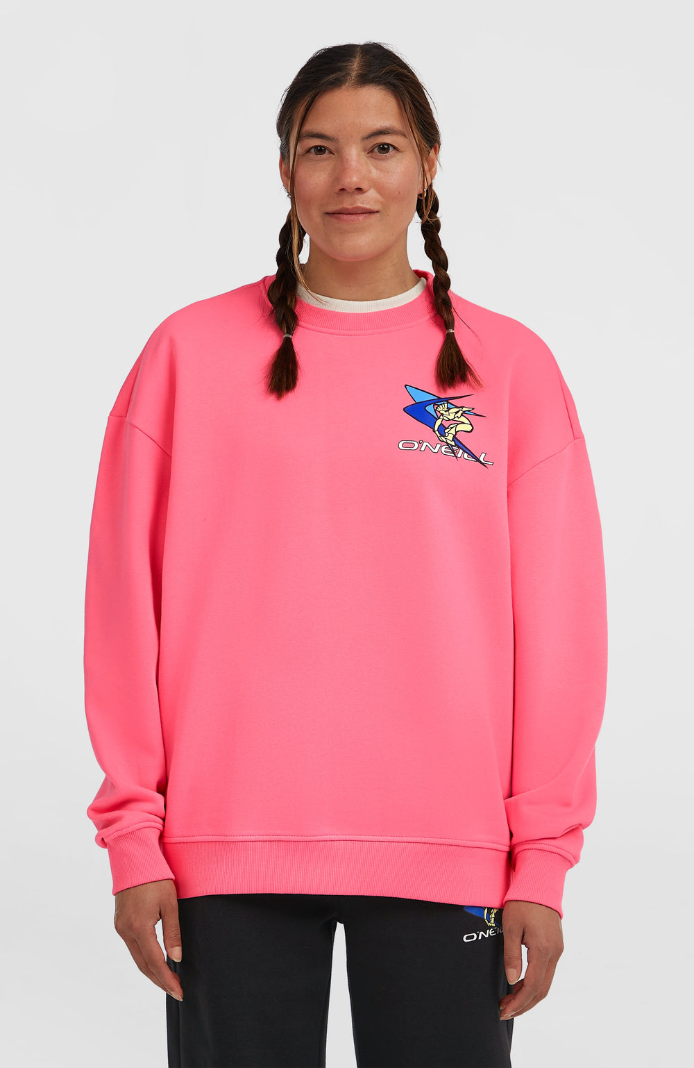 FWC'Play Crew Sweatshirt Skater Pink