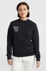 Women of the Wave Crew Sweatshirt Black Out