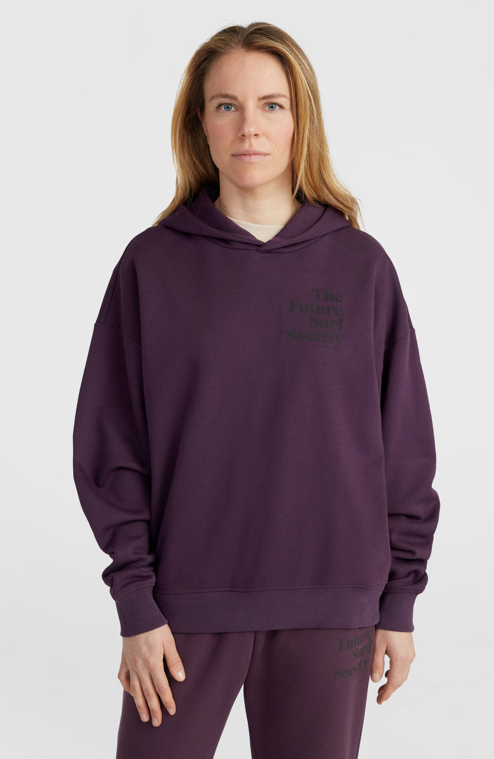 Future Surf Society Hoodie Aubergine