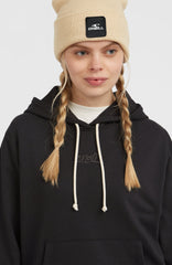 Essentials Script Hoodie Black Out
