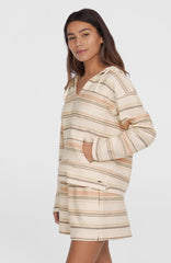 Bavaro Hoodie White Bavarro Stripe