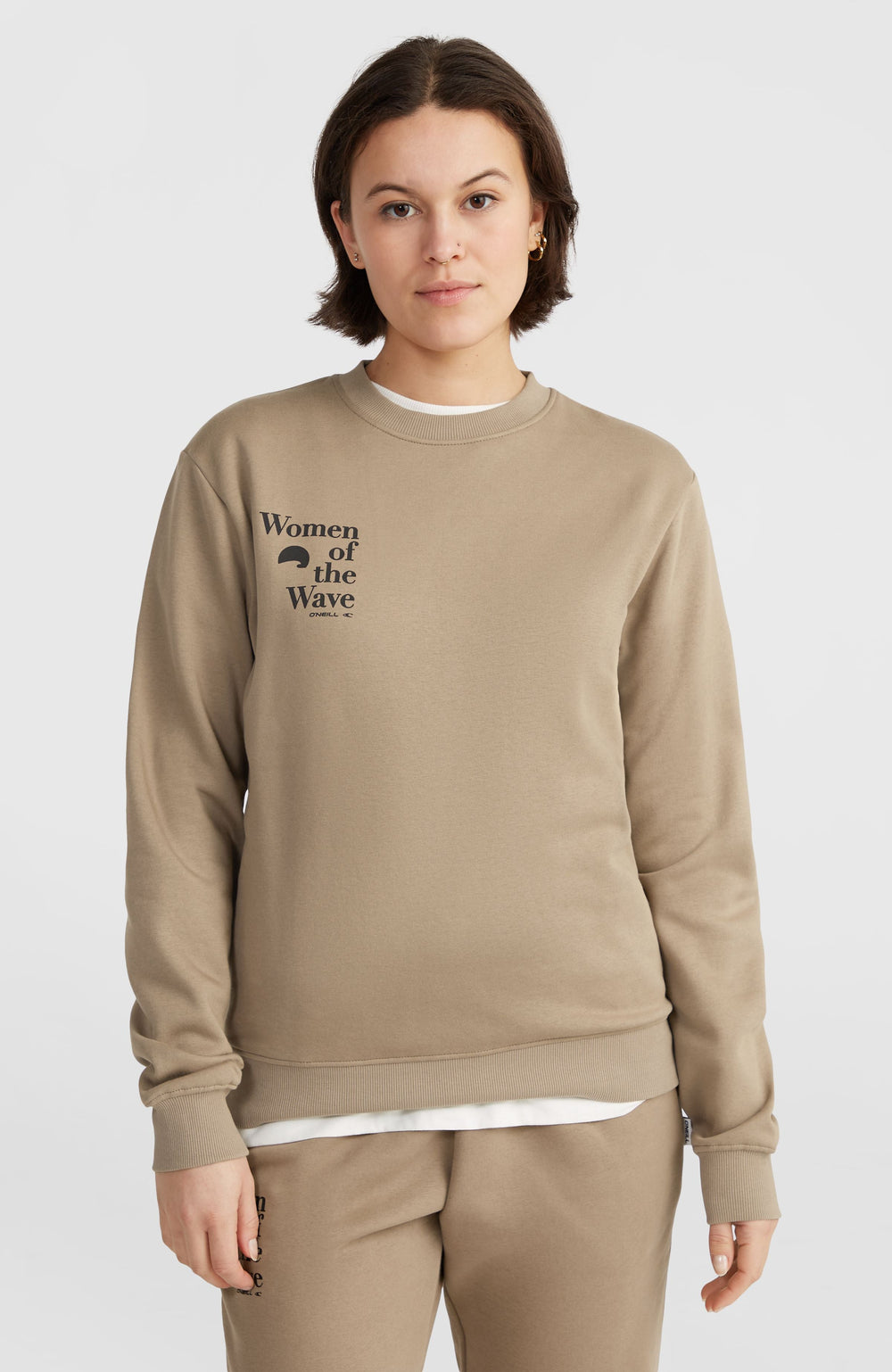 Women of the Wave Crew Sweatshirt Concrete