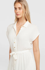 Lori Maxi Shirt Dress Snow White