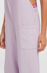Brenda Structured Dungaree Pale Lavender