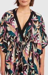 Essentials Tokeena Cover Up Dress Black Wmns Tropicana