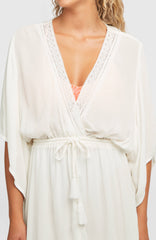 Essentials Tokeena Cover Up Dress Snow White