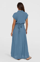 Lori Maxi Shirt Dress Copen Blue