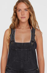 Essentials Twill Dungaree Black Out