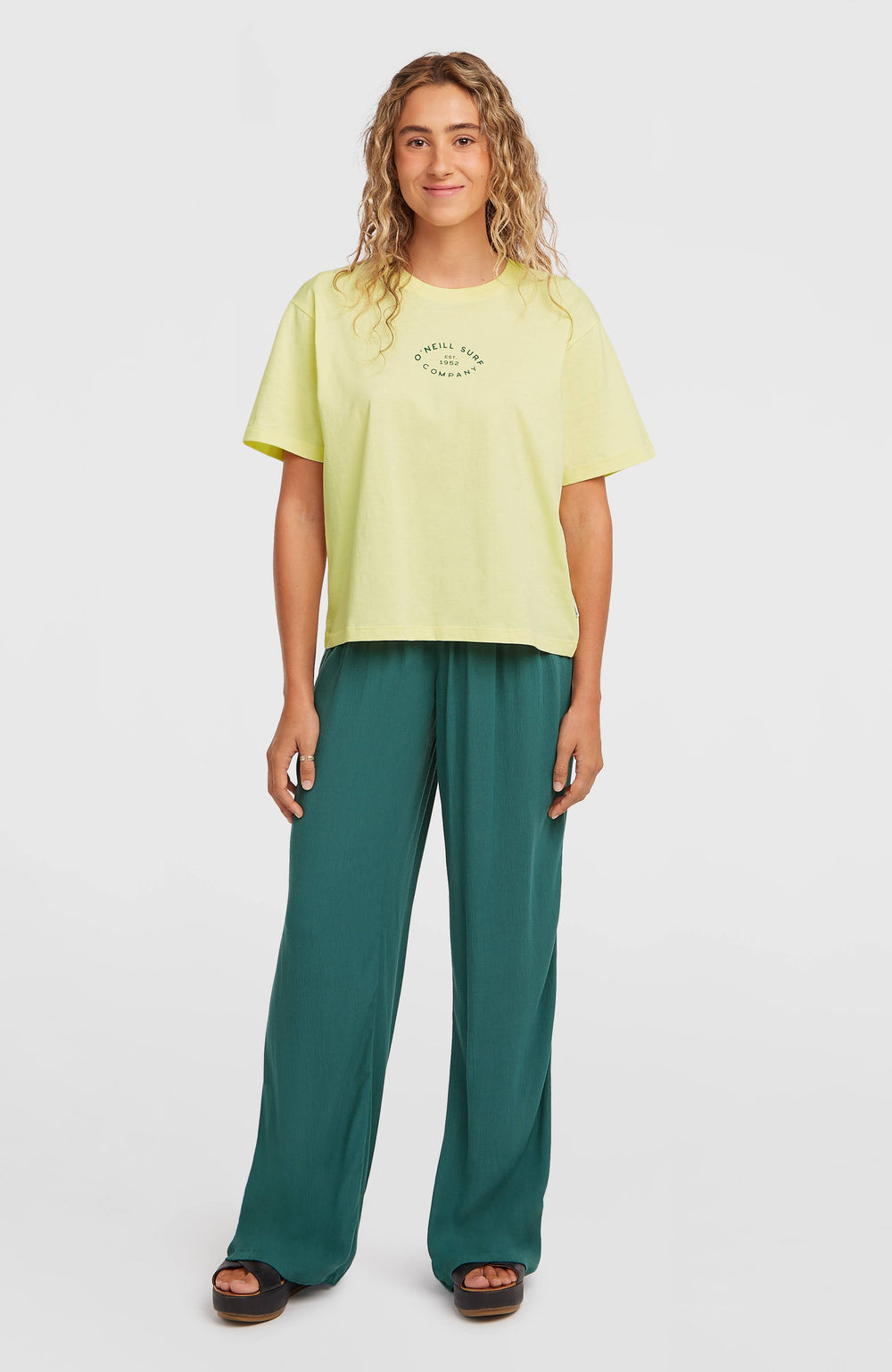 Johnny Smocked Waist Pants Botanical Heat
