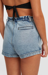 Tasia Denim Shorts Denim Blue