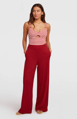 O'Riginals Wide-Leg Pants Midnight Poppy