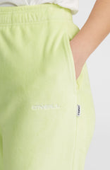 Velour Sweatpants Lime Wash