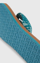 Ditsy Sun Sandals Green Island Sky