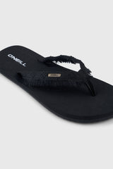 Ditsy Jacquard Sandals Black Out