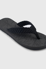 O'Neill Floral Sandals Black Out