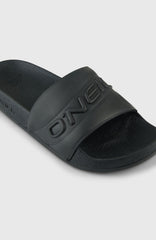O'Neill Embossed Slides Black Out
