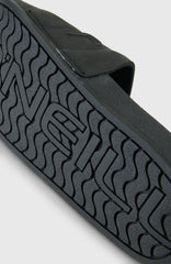 O'Neill Embossed Slides Black Out