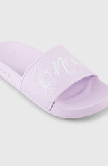 O'Neill Script Slides Pale Lavender