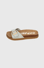 Solana Slider Sandals FROSTY GREEN