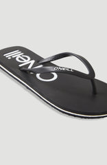 Profile Logo Sandals Black Out