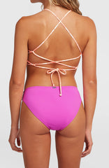 Rita Bikini Bottoms Electric Fuschia