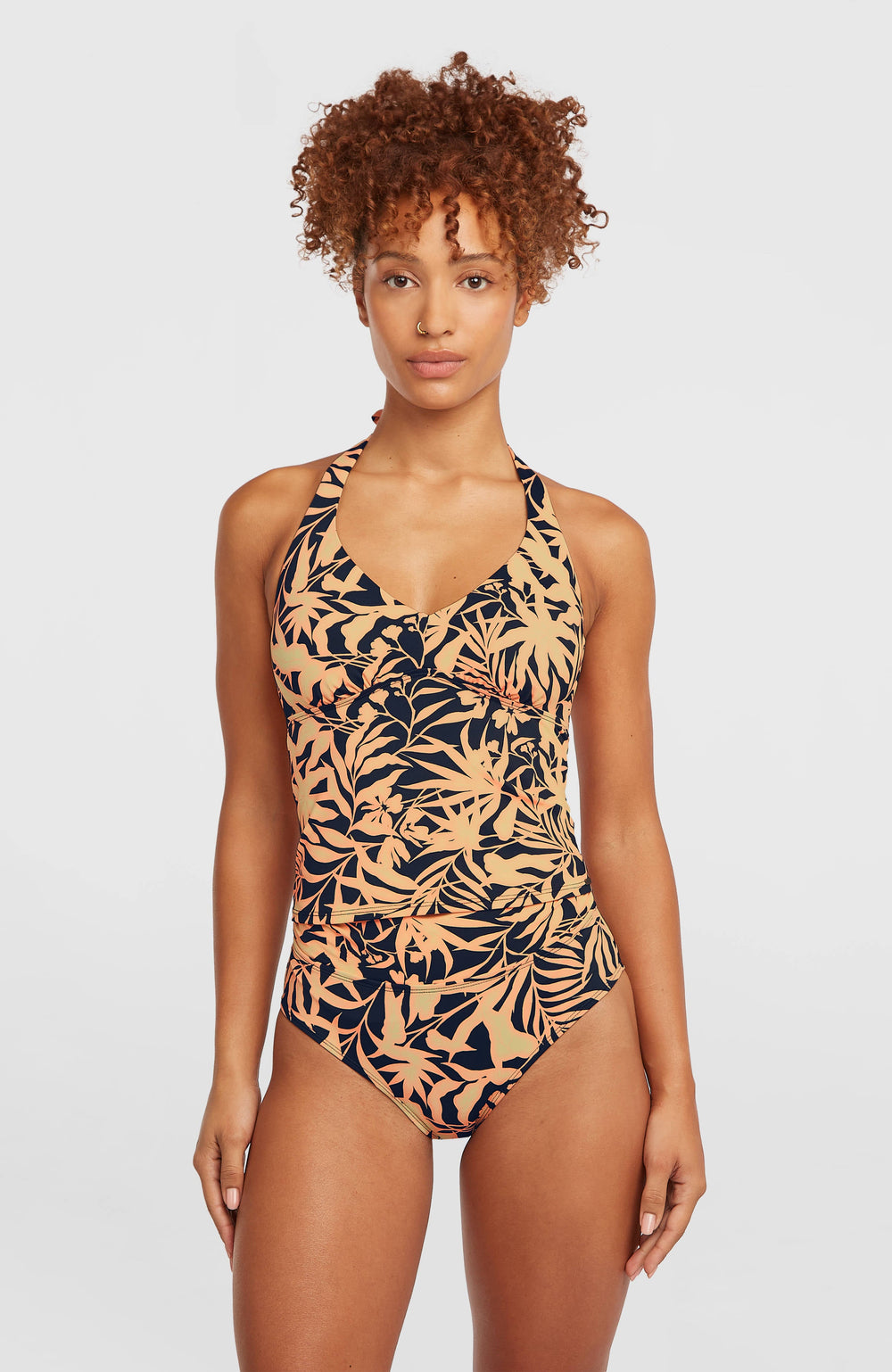 Tankini Bikini Set Black Brazillian Sun