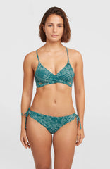 Rita Side-Tie Bikini Bottoms Green Island Sky