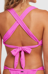 Annie Bikini Set Electric Fuschia