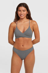 Essentials Baay Maoi Bikini Set Black Micro Stripe