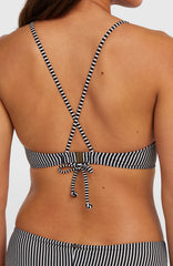 Essentials Baay Maoi Bikini Set Black Micro Stripe
